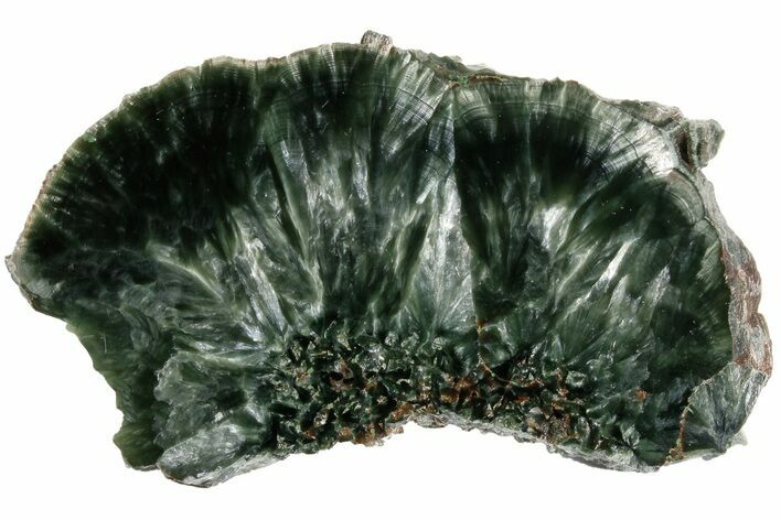 Polished Seraphinite Slab - Siberia #183477